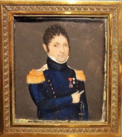 Ecole Française du XIXè siècle

Portrait...