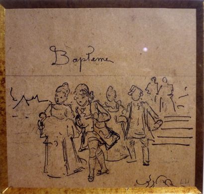 Luigi LOIR (1845-1916)
Baptême - 1ere communion...