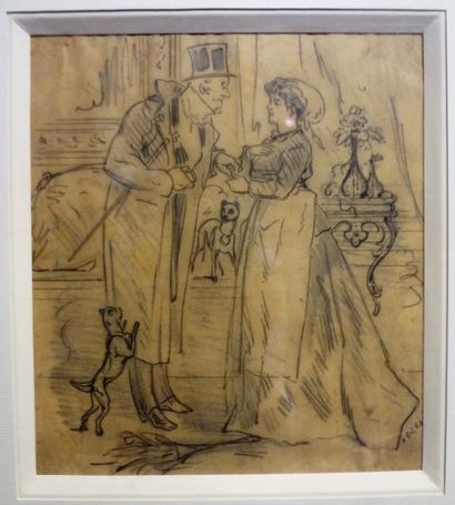 Attribué à Alfred GRÉVIN (1827-1892)
Suite...