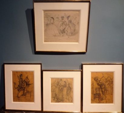 Attribué à Alfred GRÉVIN (1827-1892)
Suite...