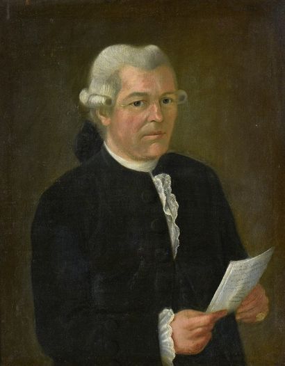 Claude Louis LANGLOIS (Sézanne 1757 - 1845)
Portrait...