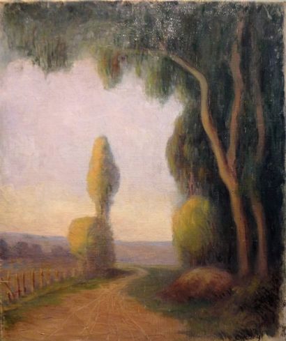 Frederic Samuel CORDEY (1854-1911)
La route...