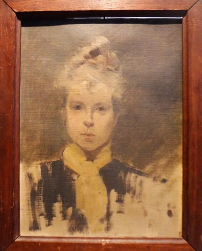 Ecole FRANCAISE de la fin du XIXème siècle

Portrait...