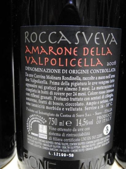 6 B AMARONE DELLA VALPOLICELLA, 2006, Cantina...
