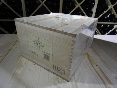 6 B IGT TOSCANA SOLAIA (Caisse Bois filmée),...