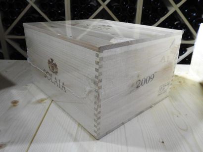 6 B IGT TOSCANA SOLAIA (Caisse Bois filmée),...