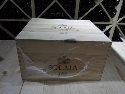 6 B IGT TOSCANA SOLAIA (Caisse Bois filmée),...