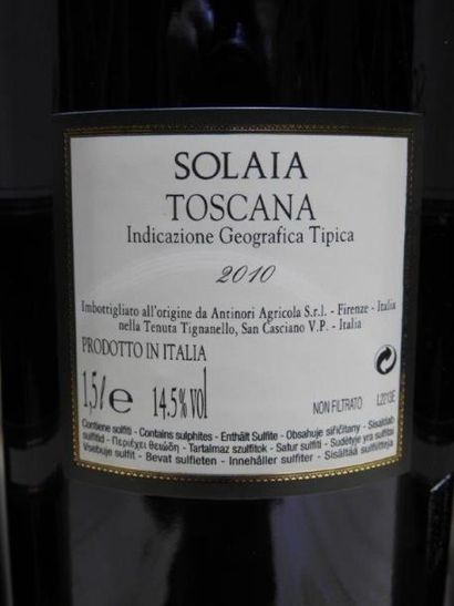 3 Mag IGT TOSCANA SOLAIA, 2010, Marchesi...