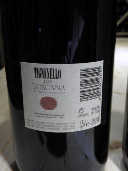 2 Mag IGT TOSCANA TIGNANELLO, 2008, Marchesi...