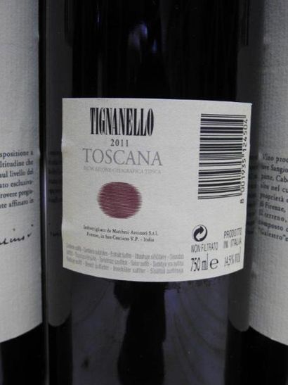 3 B IGT TOSCANA TIGNANELLO, 2011, Marchesi...