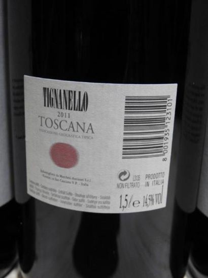 3 Mag IGT TOSCANA TIGNANELLO, 2011, Marchesi...