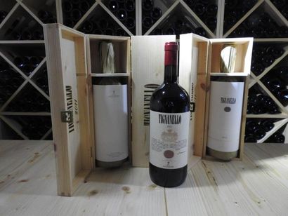 3 Mag IGT TOSCANA TIGNANELLO (Caisses Bois...