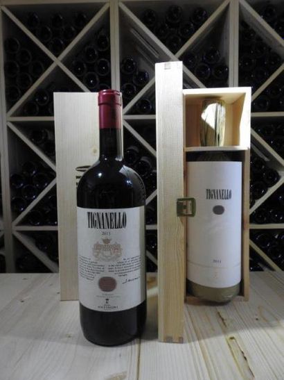 2 Mag IGT TOSCANA TIGNANELLO (Caisses Bois...