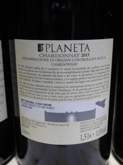 3 Mag IGT SICILIA CHARDONNAY, 2013, Planeta...