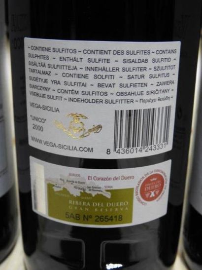 3 B RIBERA DEL DUERO VEGA SICILIA UNICO,...