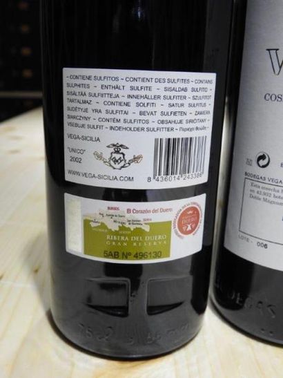 3 B RIBERA DEL DUERO VEGA SICILIA UNICO,...