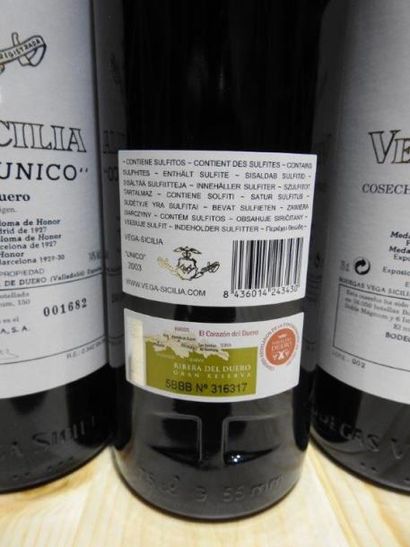 3 B RIBERA DEL DUERO VEGA SICILIA UNICO,...