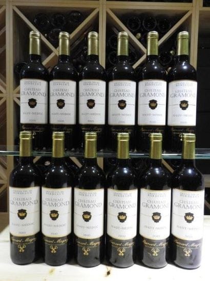 12 B CHÂTEAU GRAMOND, 2010, Haut-Médoc