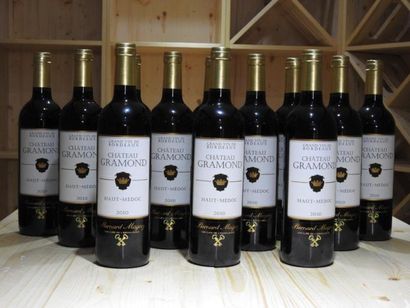 12 B CHÂTEAU GRAMOND, 2010, Haut-Médoc