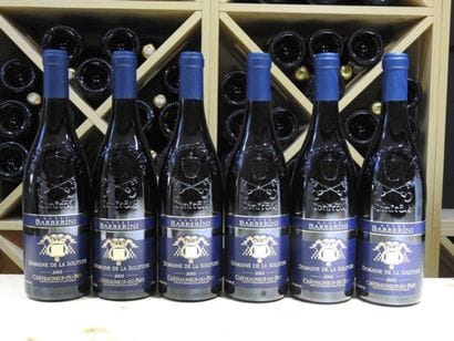 6 B CHÂTEAUNEUF-DU-PAPE CUVEE BARBERINI Rouge,...