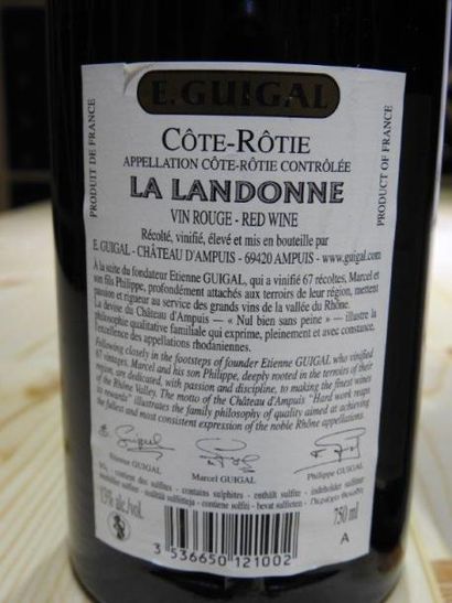 2 B CÔTE-RÔTIE LA LANDONNE , 2007, Guiga...