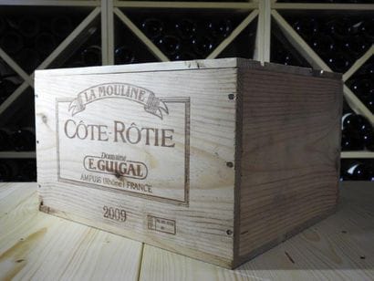6 B CÔTE-RÔTIE LA MOULINE (Caisse Bois),...