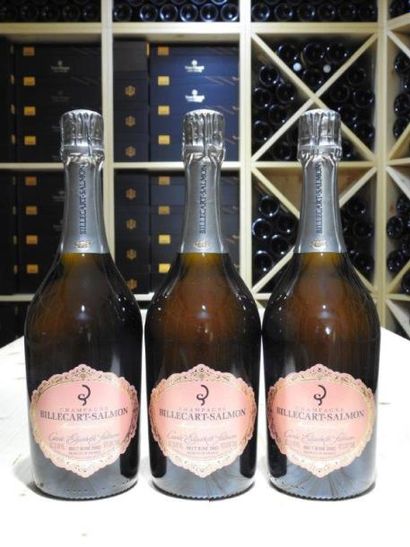 3 B CHAMPAGNE BRUT ELISABETH SALMON Rosé,...