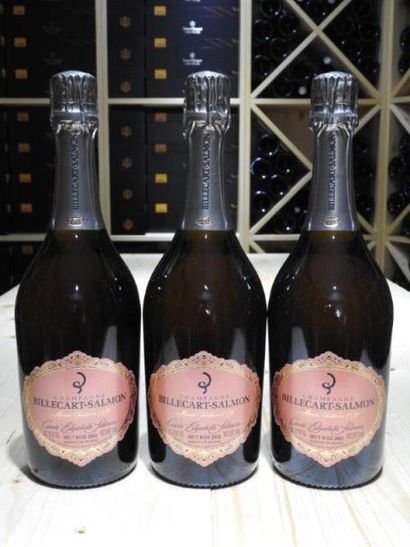 3 B CHAMPAGNE BRUT ELISABETH SALMON Rosé,...