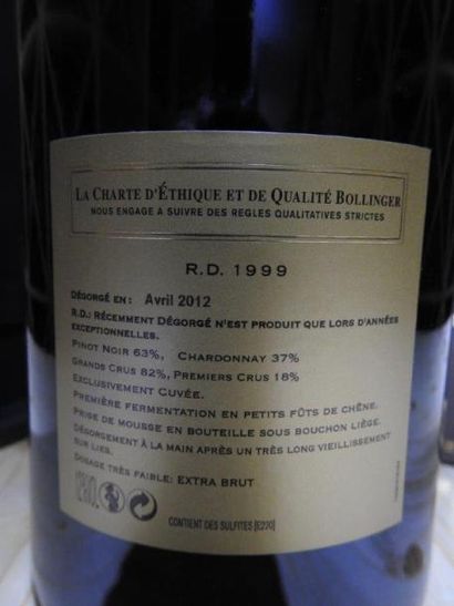 1 Mag CHAMPAGNE EXTRA BRUT R.D (Coffret Bois...