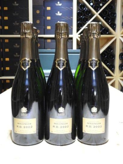 3 B CHAMPAGNE EXTRA BRUT R.D, 2002, Bollinger...