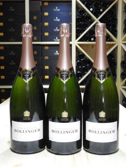 3 Mag CHAMPAGNE BRUT Rosé, NM, Bollinger