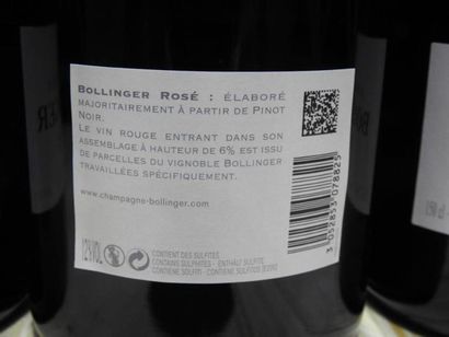 3 Mag CHAMPAGNE BRUT Rosé, NM, Bollinger