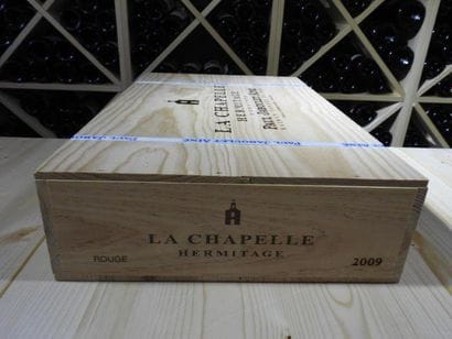 6 B HERMITAGE LA CHAPELLE (Caisse Bois cerclée),...