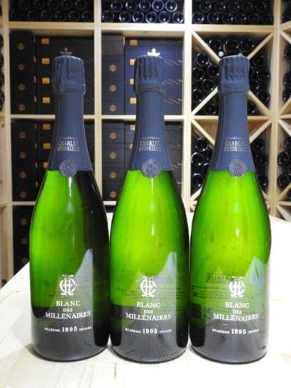 3 B CHAMPAGNE BRUT BLANC DES MILLENAIRES,...