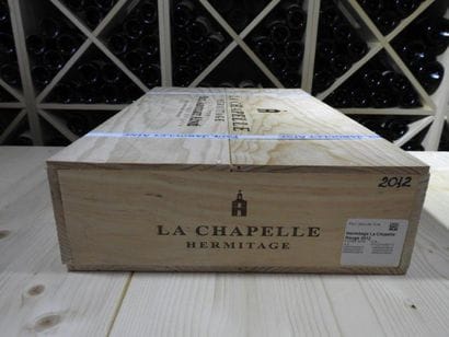 6 B HERMITAGE LA CHAPELLE (Caisse Bois cerclée),...