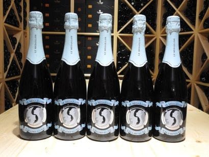 5 B CHAMPAGNE BRUT LE MEDAILLON NM Cheur...