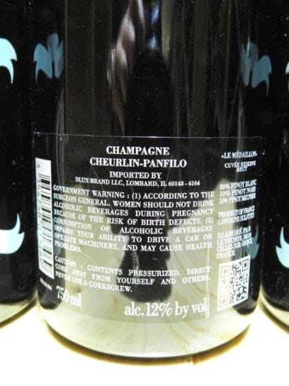 5 B CHAMPAGNE BRUT LE MEDAILLON NM Cheur...