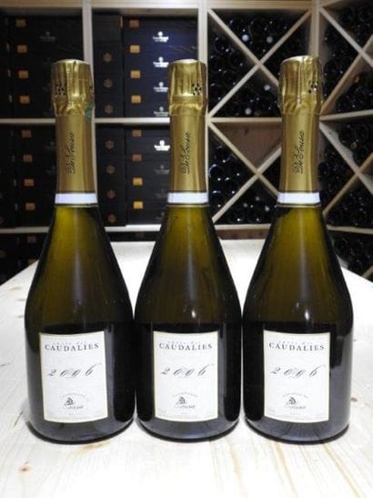 3 B CHAMPAGNE BRUT CUVEE DES CAUDALIES ,...