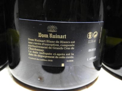 3 Mag CHAMPAGNE BRUT DOM RUINART, 2004, Ruinart...