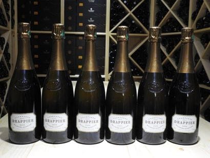 6 B CHAMPAGNE BRUT MILLESIME EXCEPTION, 2008,...