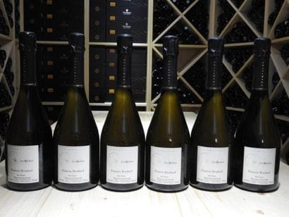 6 B CHAMPAGNE BRUT NATURE LES RACHAIS, 2008,...