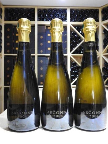 3 B CHAMPAGNE BRUT ARGONNE, 2004, Henri ...