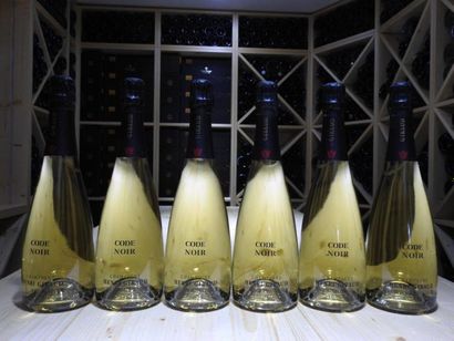 6 B CHAMPAGNE BRUT CODE NOIR, NM, Henri ...