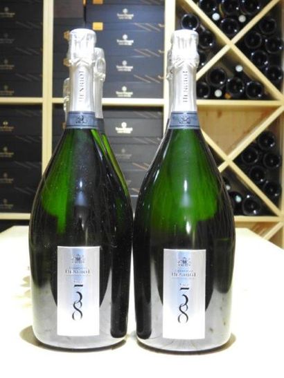 2 Mag CHAMPAGNE BRUT CUVE 38 LA RESERVE PERPETUELLE,...
