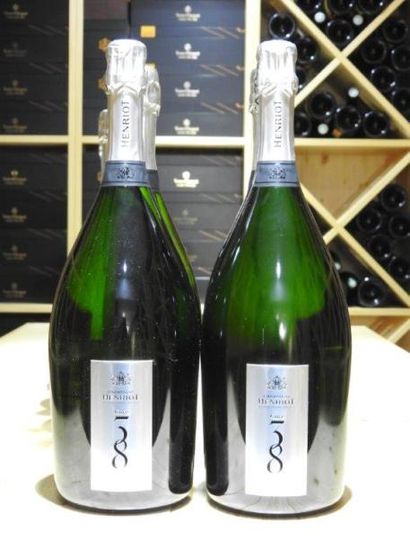 2 Mag CHAMPAGNE BRUT CUVE 38 LA RESERVE PERPETUELLE,...