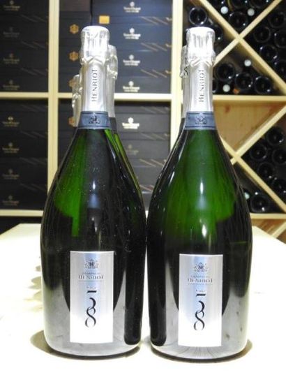 2 Mag CHAMPAGNE BRUT CUVE 38 LA RESERVE PERPETUELLE,...