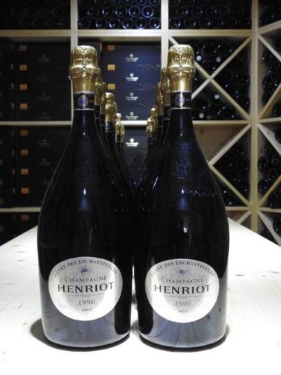 2 Mag CHAMPAGNE BRUT CUVEE DES ENCHANTELEURS,...