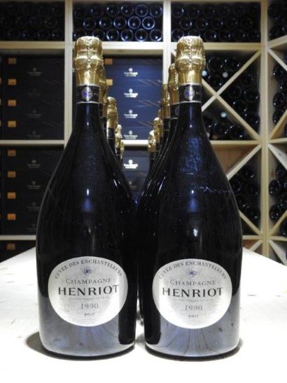 2 Mag CHAMPAGNE BRUT CUVEE DES ENCHANTELEURS,...