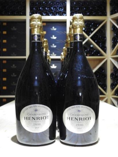 2 Mag CHAMPAGNE BRUT CUVEE DES ENCHANTELEURS,...