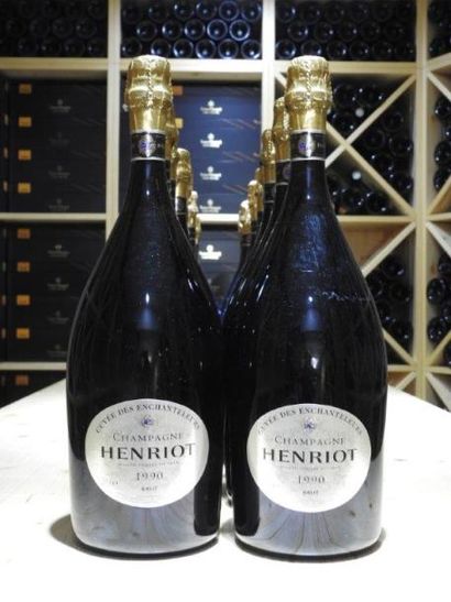 2 Mag CHAMPAGNE BRUT CUVEE DES ENCHANTELEURS,...